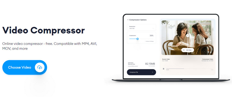 online video compressor veed