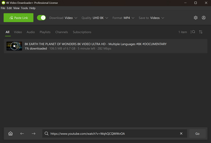 download youtube videos to pc with 4k video downloader