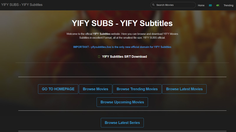 yify subtitles