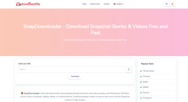 Snapchat Story Downloader & Saver