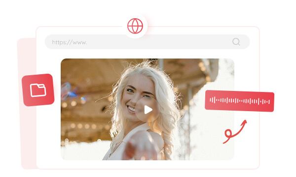 extract high quality audio from local and online video